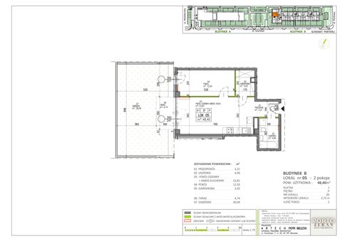 Plan 2 pok. 48m²