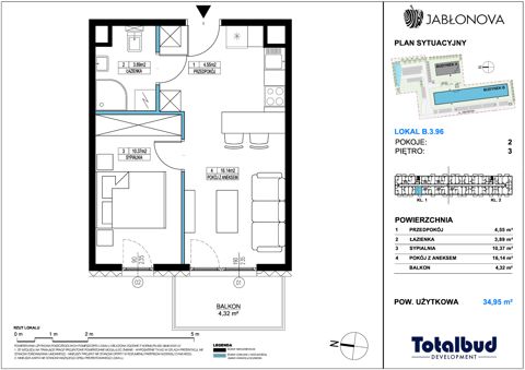 Plan 2 pok. 35m²