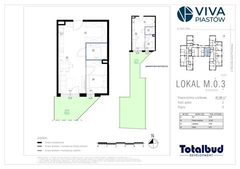 Plan 2 pok. 41m²