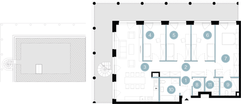 Plan 5 pok. 121m²