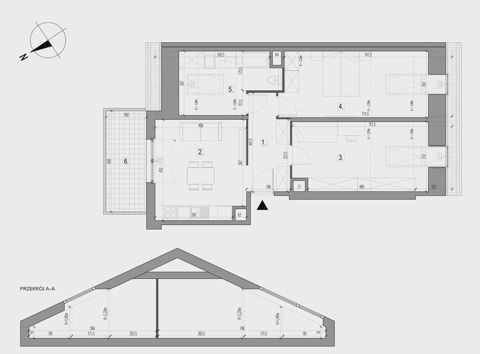 Plan 3 pok. 59m²