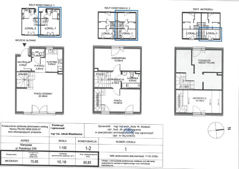 Plan 5 pok. 86m²