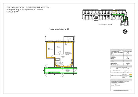 Plan 3 pok. 52m²