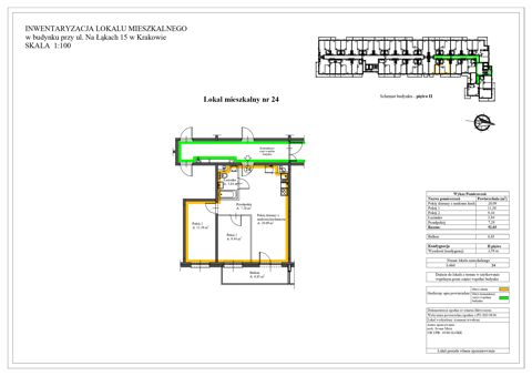Plan 3 pok. 52m²