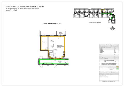 Plan 3 pok. 52m²