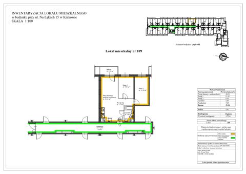 Plan 3 pok. 52m²