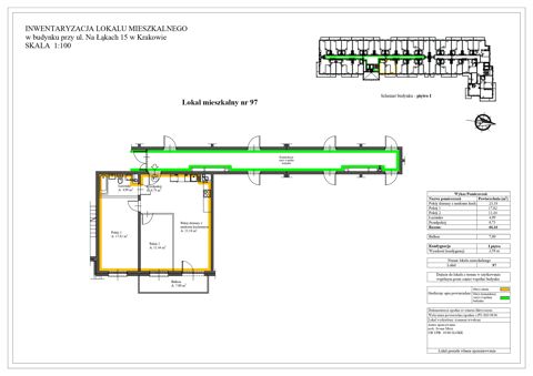 Plan 3 pok. 64m²