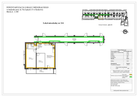 Plan 3 pok. 64m²