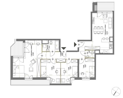 Plan 5 pok. 103m²