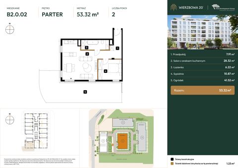 Plan 2 pok. 53m²