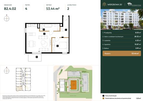 Plan 2 pok. 53m²