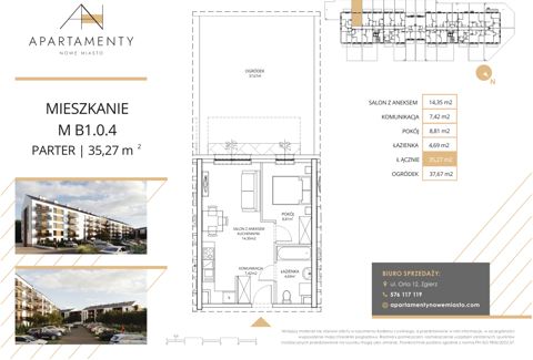 Plan 2 pok. 35m²