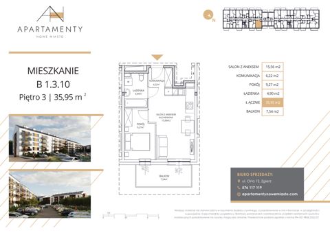 Plan 2 pok. 36m²