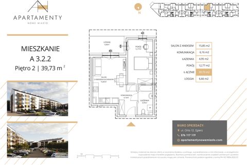 Plan 2 pok. 40m²