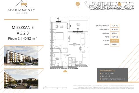 Plan 2 pok. 41m²