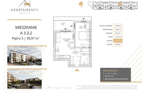 Plan 2 pok. 40m²