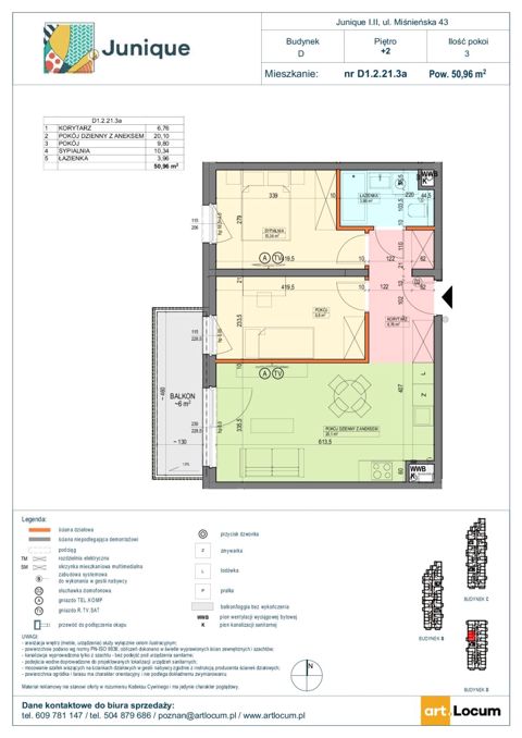 Plan 3 pok. 51m²
