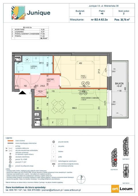 Plan 2 pok. 39m²