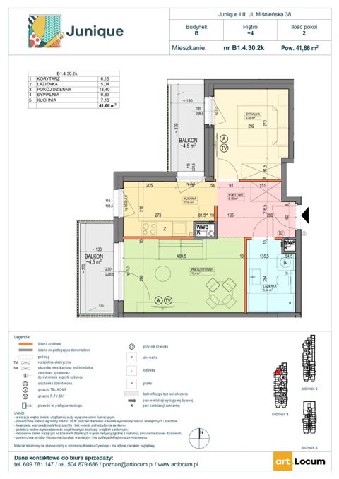 Plan 2 pok. 42m²