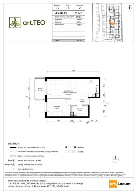 Plan 2 pok. 39m²