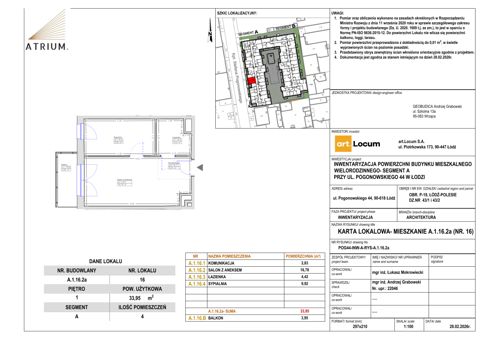 Plan 2 pok. 34m²