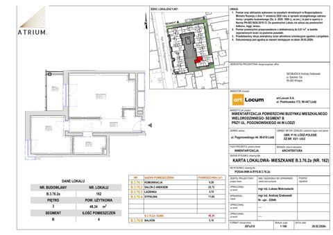 Plan 2 pok. 48m²