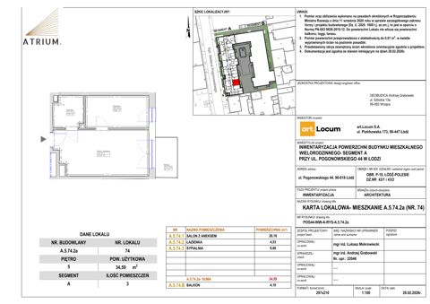 Plan 2 pok. 35m²