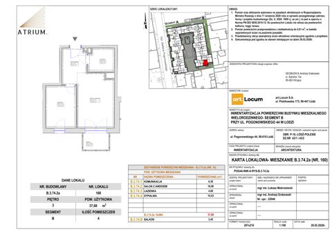 Plan 2 pok. 38m²