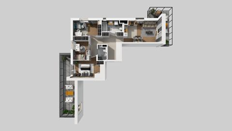 Plan 4 pok. 81m²