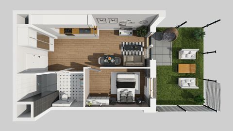 Plan 2 pok. 40m²
