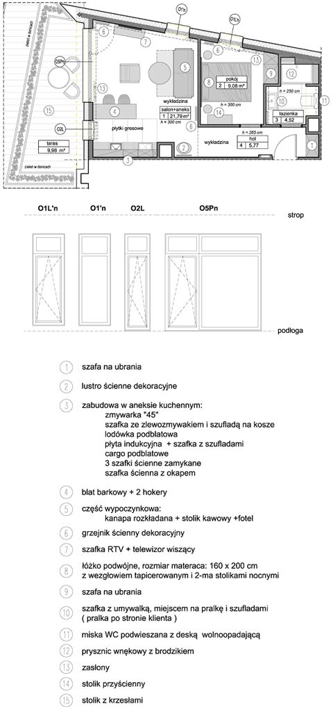 Plan 2 pok. 41m²