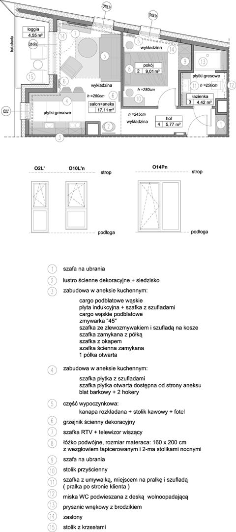 Plan 2 pok. 37m²