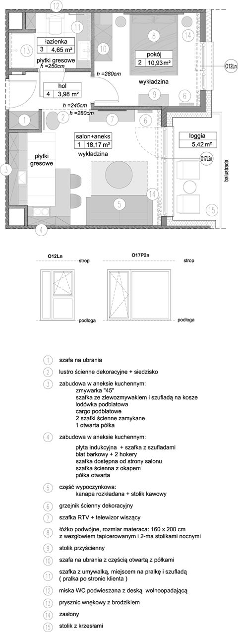 Plan 2 pok. 38m²