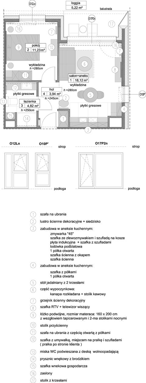 Plan 2 pok. 38m²