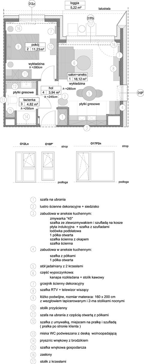 Plan 2 pok. 38m²