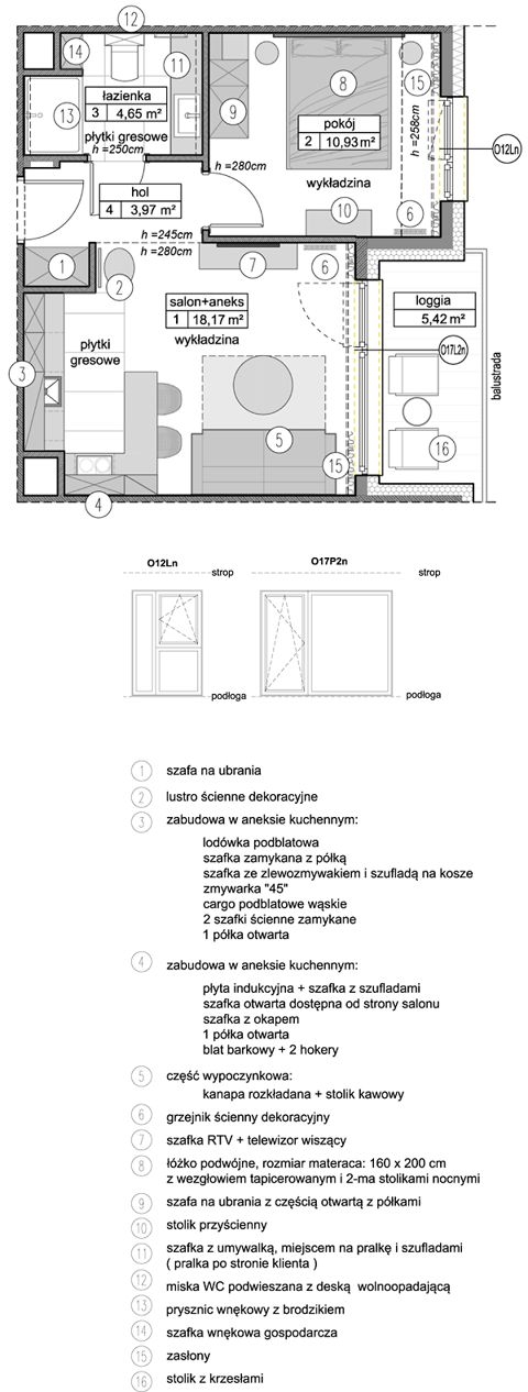 Plan 2 pok. 38m²
