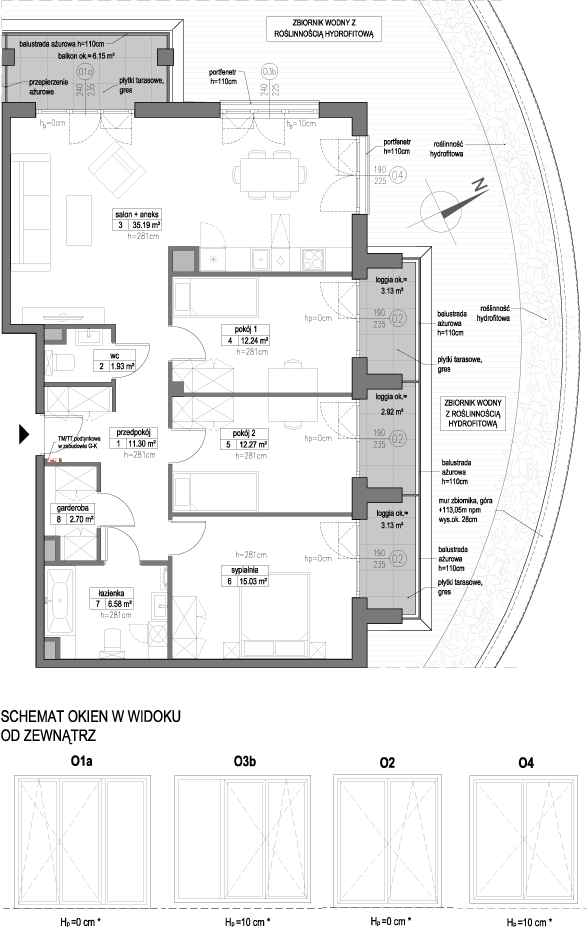 Plan 4 pok. 97m²