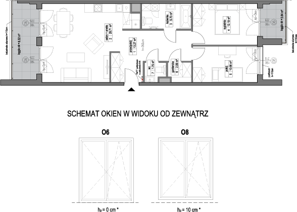 Plan 3 pok. 74m²