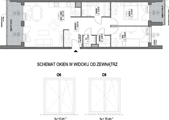 Plan 3 pok. 74m²