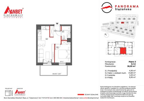 Plan 2 pok. 31m²