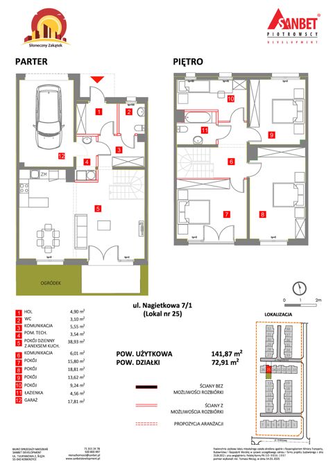 Plan 5 pok. 142m²