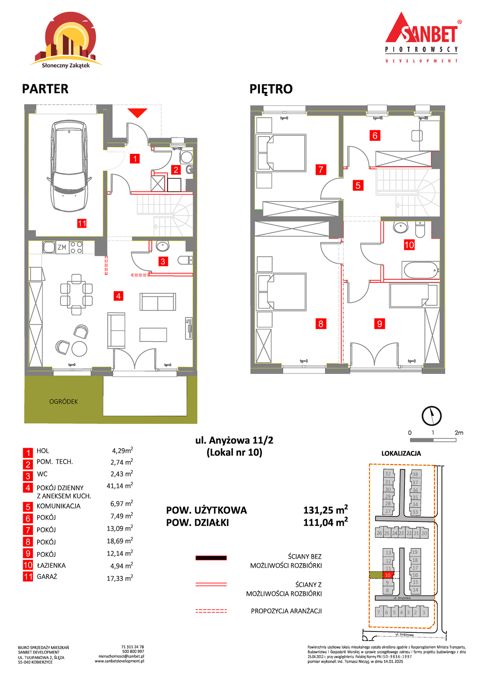 Plan 5 pok. 131m²