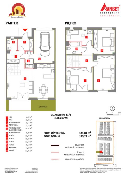 Plan 5 pok. 142m²