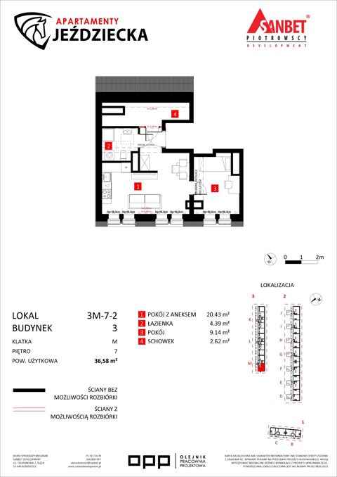 Plan 2 pok. 37m²