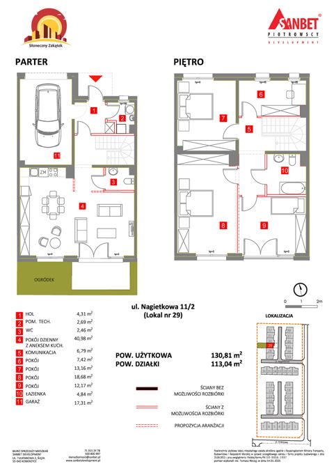 Plan 5 pok. 131m²