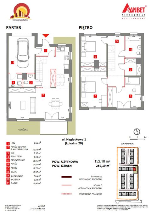 Plan 4 pok. 152m²