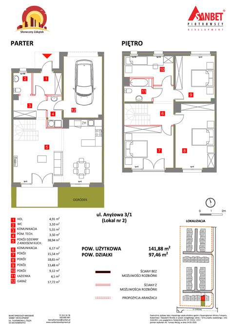 Plan 5 pok. 142m²