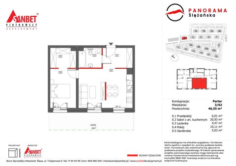 Plan 2 pok. 47m²