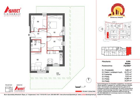 Plan 4 pok. 72m²