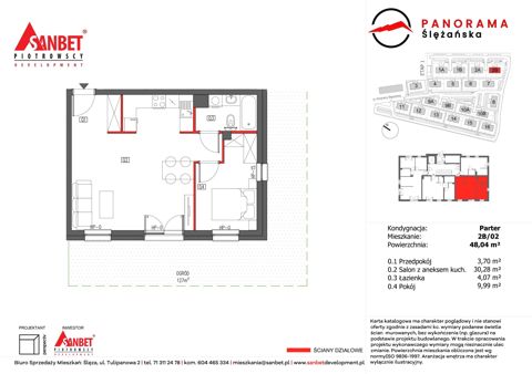 Plan 2 pok. 48m²